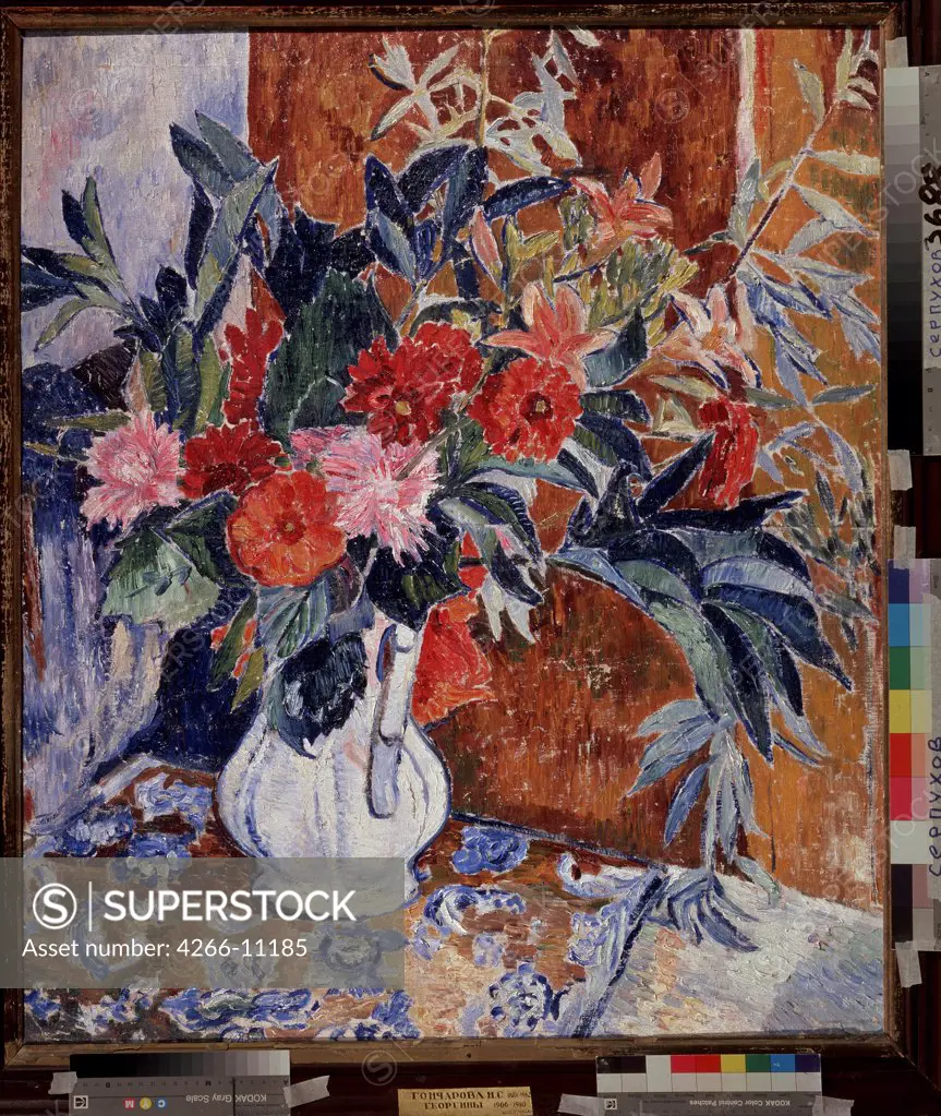 Goncharova, Natalia Sergeevna (1881-1962) State Museum of History and Art, Serpukhov 1906-1910 80x94 Oil on canvas Russian avant-garde Russia 