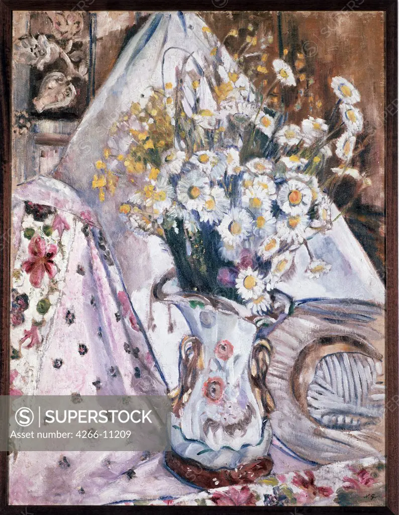 Goncharova, Natalia Sergeevna (1881-1962) State Tretyakov Gallery, Moscow 1906 79x60 Oil on canvas Expressionism Russia 