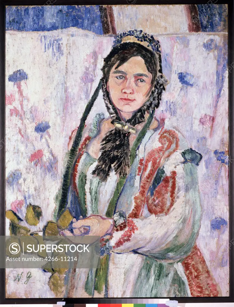 Goncharova, Natalia Sergeevna (1881-1962) State Tretyakov Gallery, Moscow 1906 98x74 Oil on canvas Expressionism Russia 