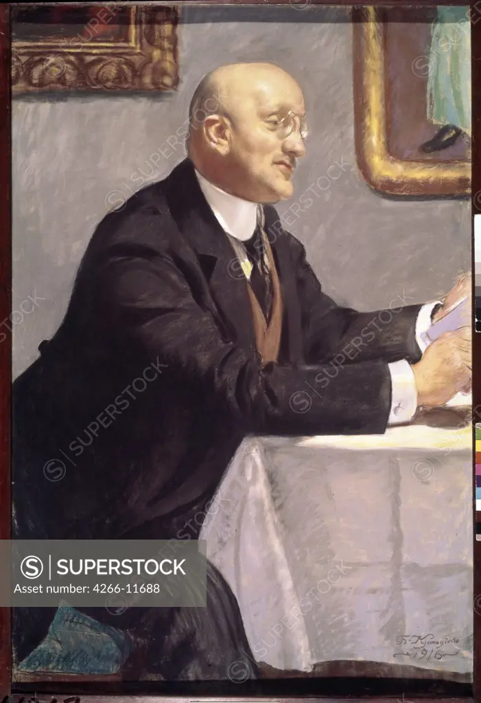 Portrait of Igor Grabar by anonymous painter, painting, Russia, St. Petersburg, State Russian Museum, 106x71