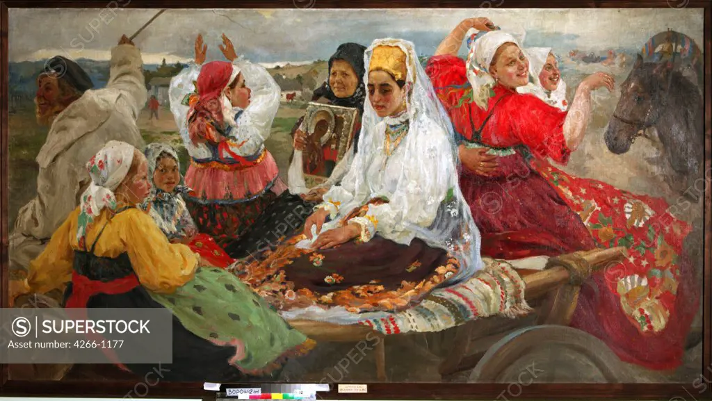 Buchkuri, Alexander Alexeevich (1870-1942) Regional I. Kramskoi Art Museum, Voronezh 1913 180x285 Oil on canvas Russian End of 19th - Early 20th cen. Russia 