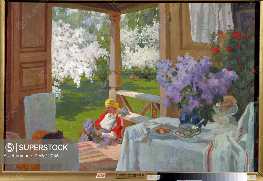 Goryshkin-Sorokopudov, Ivan Silych (1873-1954) Regional K. Savitsky Art Gallery, Pensa 1916 70x103 Oil on canvas Russian End of 19th - Early 20th cen. Russia 