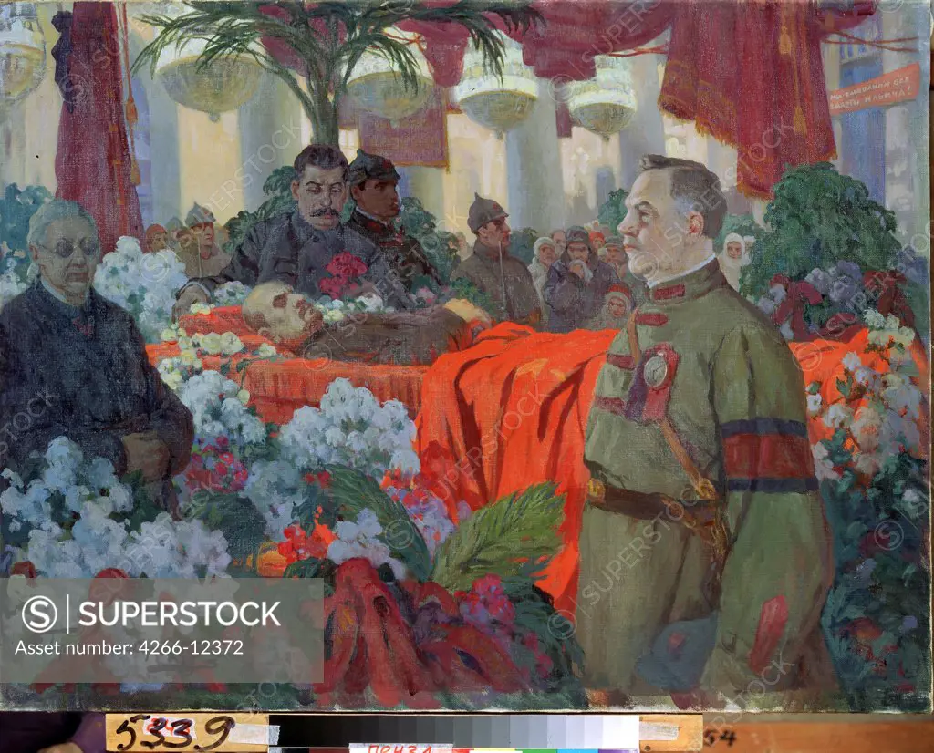 Goryshkin-Sorokopudov, Ivan Silych (1873-1954) Regional K. Savitsky Art Gallery, Pensa 1924 Oil on canvas Soviet Art Russia History 