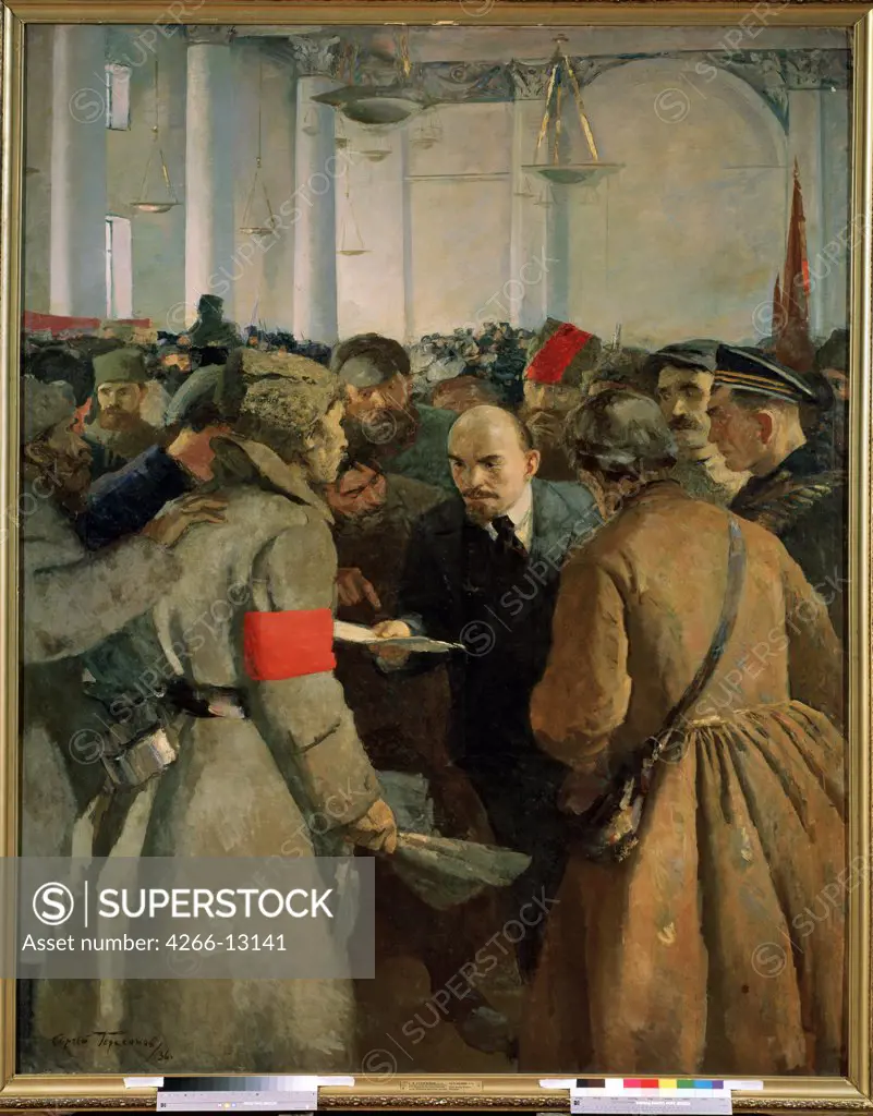 Gerasimov, Sergei Vasilyevich (1885-1964) State Russian Museum, St. Petersburg 1935-1936 236x186 Oil on canvas Soviet political agitation art Russia History 