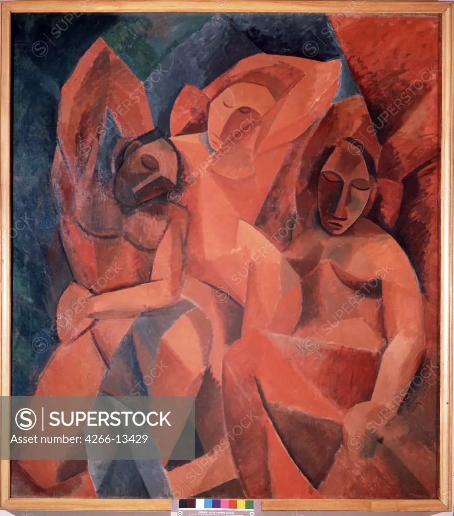 Picasso, Pablo (1881-1973) State Hermitage, St. Petersburg 1908 200x178 Oil on canvas Cubism Spain 