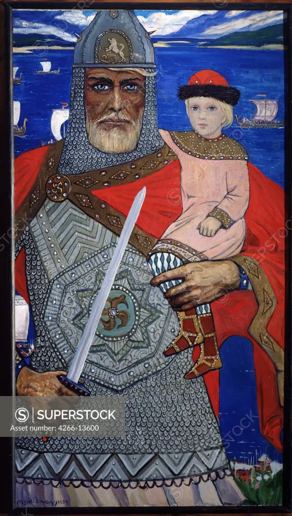 Glazunov, Ilya Sergeyevich (*1930) State Tretyakov Gallery, Moscow 1974 Tempera on canvas Modern Russia History 