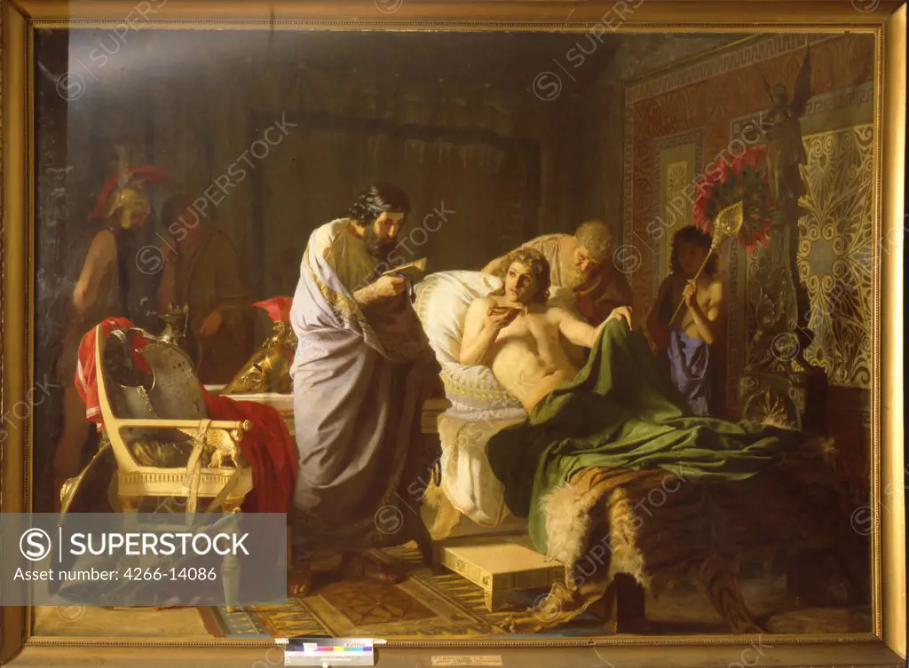Alexander the Great by anonymous painter, painting, Belarus, Minsk, National Art Museum of Belorussian Republik, 245x346, 5