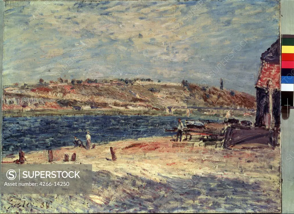 Sisley, Alfred (1839-1899) State Hermitage, St. Petersburg 1884 50x65 Oil on canvas Impressionism France 