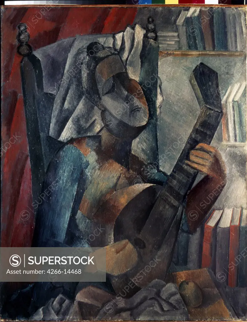 Picasso, Pablo (1881-1973) State Hermitage, St. Petersburg 1909 92x73 Oil on canvas Cubism Spain 