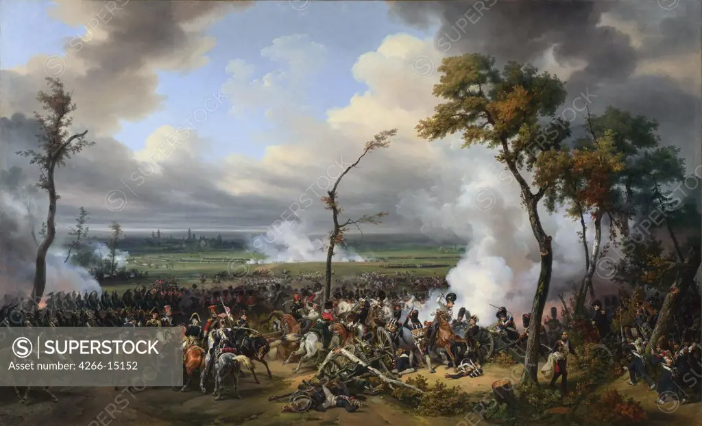 Vernet, Horace (1789-1863) National Gallery, London Painting 174x289,8 History  The Battle of Hanau