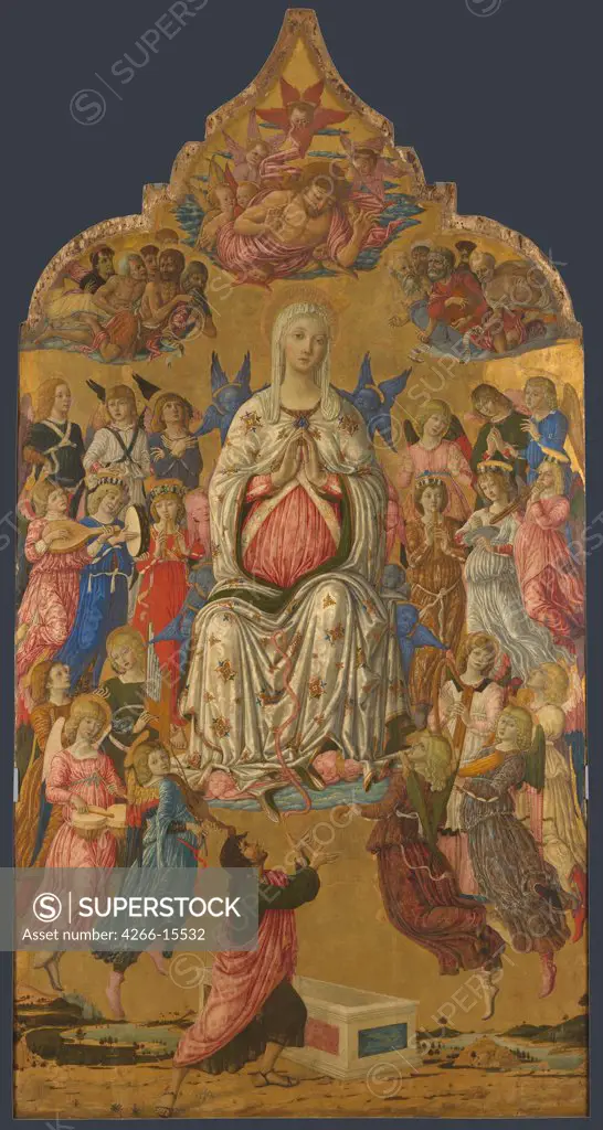 Matteo di Giovanni (ca. 1430-1495) National Gallery, London Painting Bible  The Assumption of the Virgin