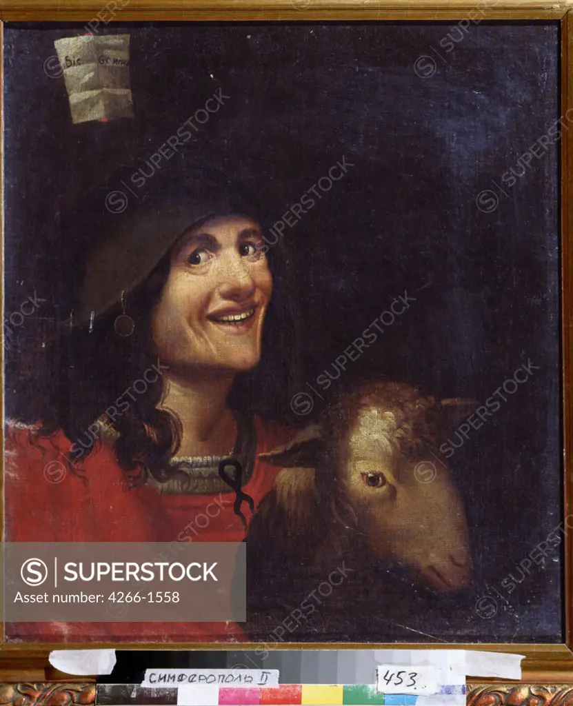 Portrait by Dosso Dossi, oil on canvas, circa 1486-1542, Simferopol, Regional Art Museum