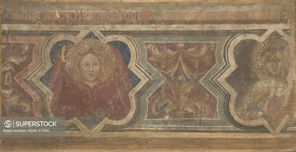 Spinello, Aretino (c. 1350-1410) National Gallery, London Painting Bible  Decorative Border