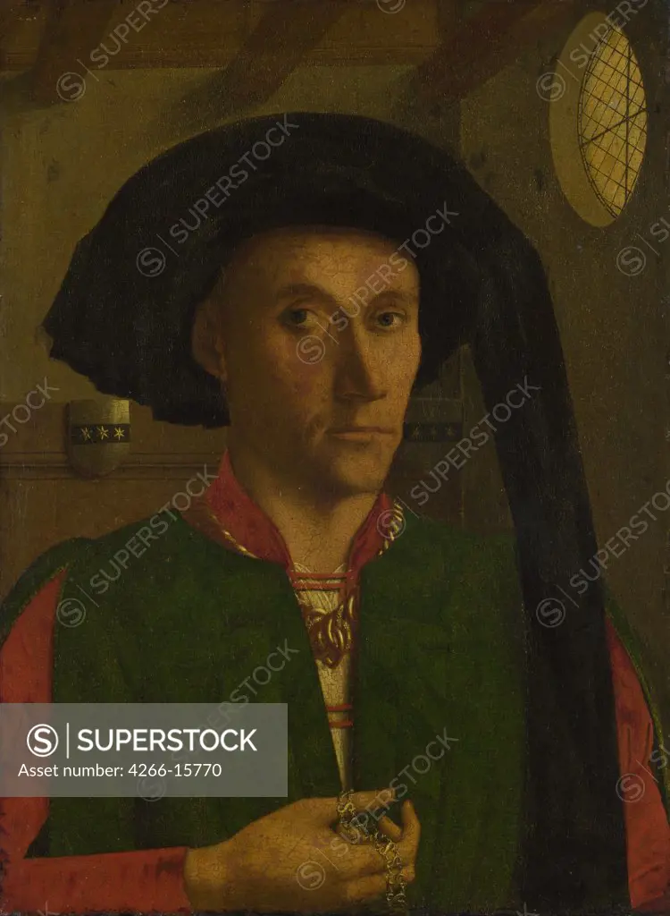 Christus, Petrus (1410/20-1475/76) National Gallery, London Painting 32,5x24 Portrait  Edward Grimston