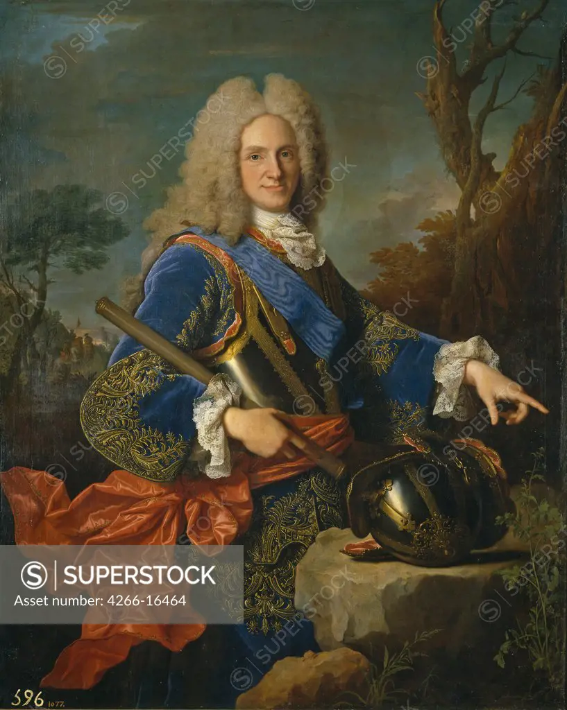 Ranc, Jean (1674-1735) Museo del Prado, Madrid Painting 144x115 Portrait  Portrait of Philip V (1683-1746), King of Spain