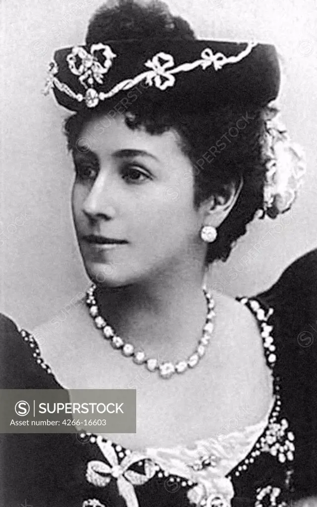 Portrait of the Prima ballerina Mathilde Kschessinska (1872-1971) by Anonymous  /Russian State Film and Photo Archive, Krasnogorsk/c. 1900/Photograph/Russia/Opera, Ballet, Theatre,Portrait