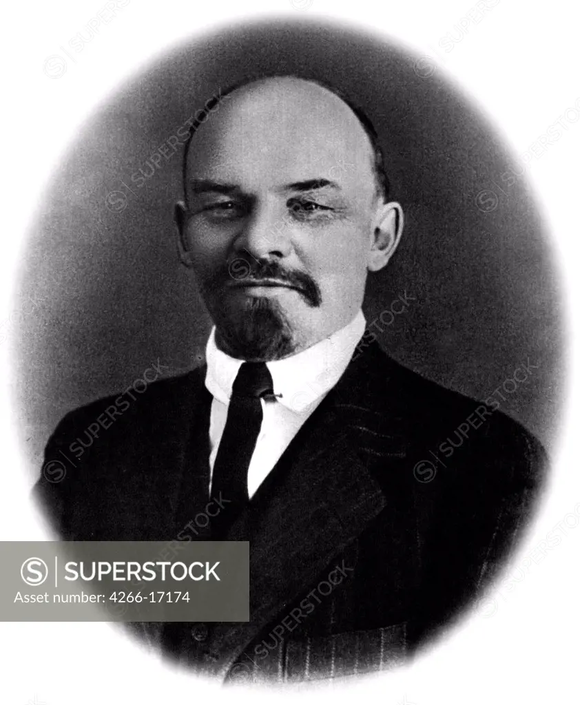 Vladimir Lenin. Zurich, 1917 by Anonymous  /State Museum of History, Moscow/1917/Photograph/Russia/Portrait
