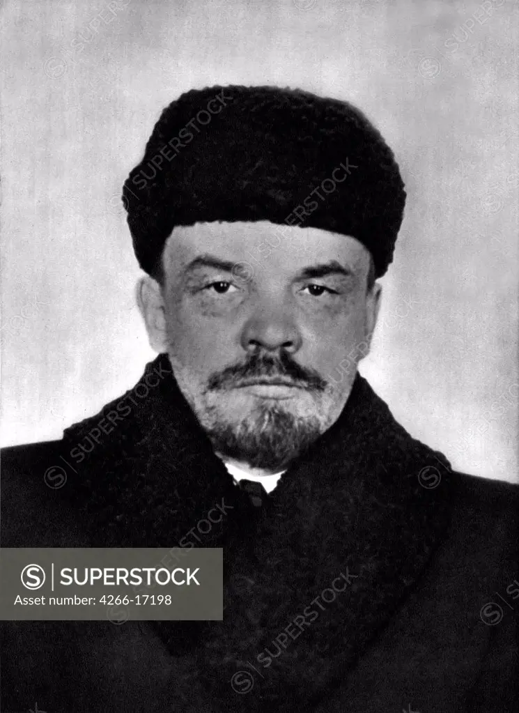 Vladimir Lenin on March 29, 1919 by Anonymous  /State Museum of History, Moscow/1919/Photograph/Russia/Portrait,History