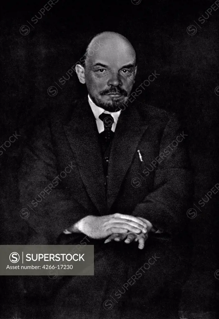 Vladimir Lenin. April 25, 1921 by Anonymous  /State Museum of History, Moscow/1921/Photograph/Russia/History