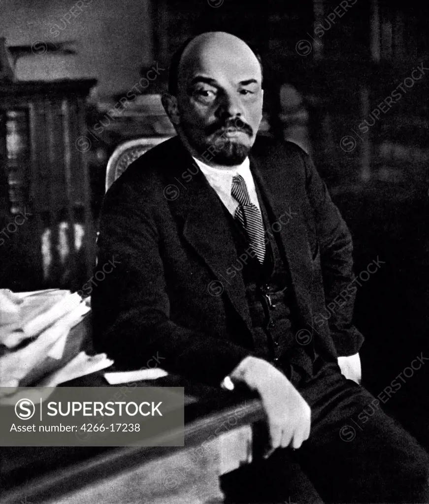 Vladimir Lenin. Moscow, November 28, 1921 by Anonymous  /State Museum of History, Moscow/1921/Photograph/Russia/History