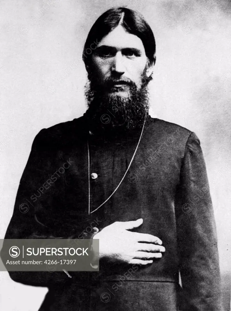 Grigori Yefimovich Rasputin (1869-1916) by Anonymous  /State Museum of History, Moscow/1910s/Photograph/Russia/Portrait