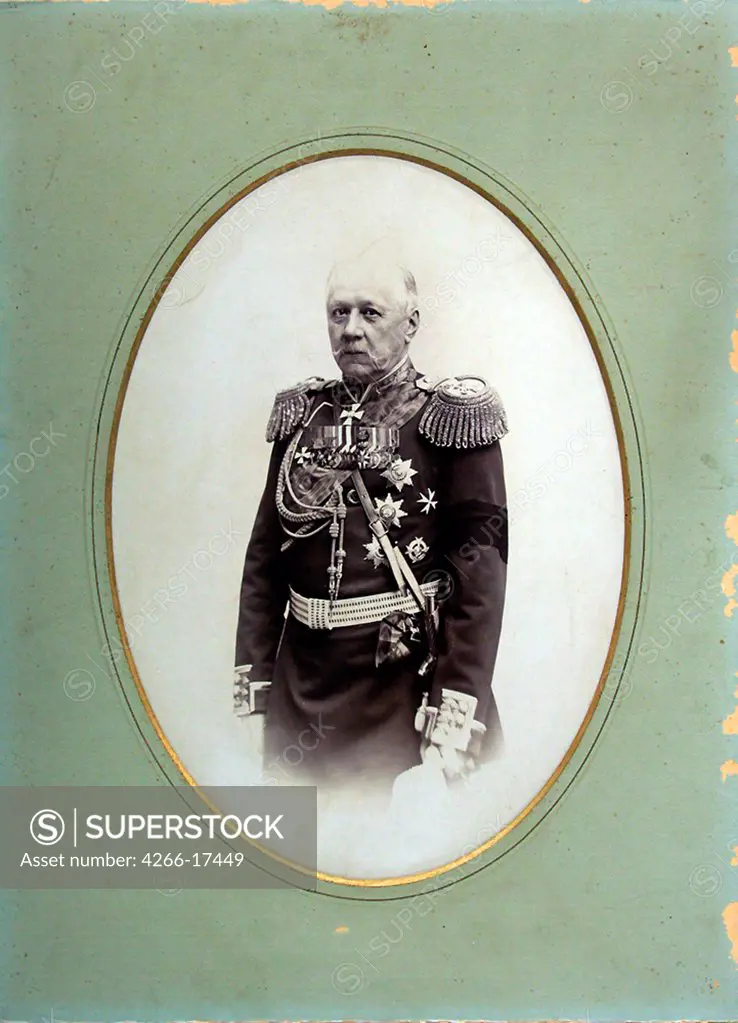 Portrait of Baron Nikolay Ivanovich Moeller-Sakomelsky (1813-1887) by Anonymous  /Private Collection/Photograph/Russia/Portrait