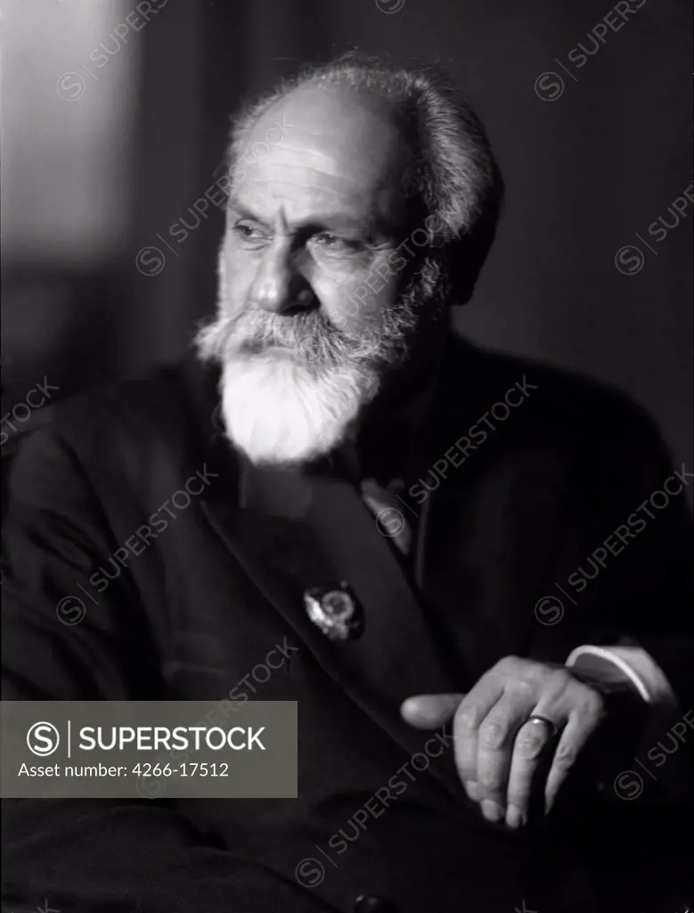 Levon Abgarovich Orbeli (1882-1958) by Anonymous  /Russian Academy of Sciences/Photograph/Russia/Portrait