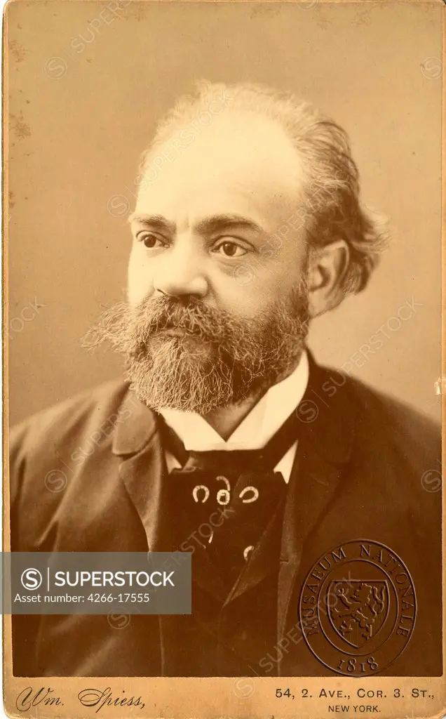 Composer Antonin Dvorak (1841-1904) by Anonymous  /Antonin Dvorak Museum, Prague/1893/Photograph/Portrait