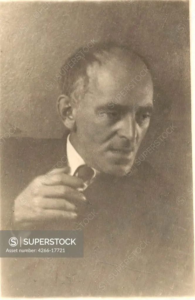 Osip Mandelstam (1891-1938) by Anonymous  /Russian State Archive of Literature and Art, Moscow/1935/Photograph/Russia/Portrait