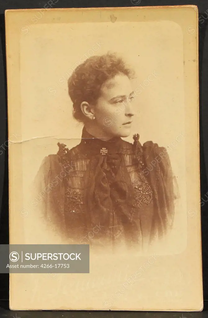 Princess of Hesse by Rhine, the Grand Duchess Elizabeth Fyodorovna of Russia by Photo studio K. Golitsyn  /Private Collection/Photograph/Russia/Portrait
