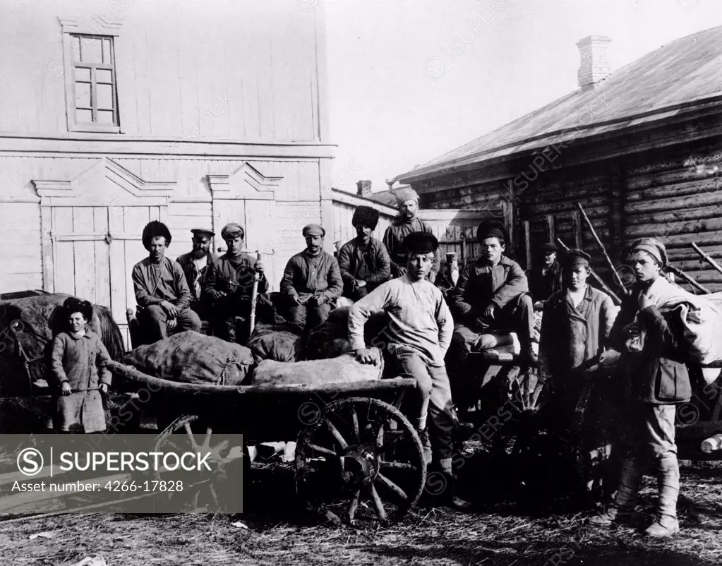 Food for the Red Army by Bulla, Karl Karlovich (1853-1929)/State Museum of History, Moscow/1920/Photograph/Russia/History