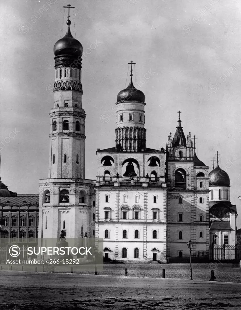 The Ivan the Great Bell Tower in the Moscow Kremlin by Scherer, Nabholz & Co.  /Russian State Film and Photo Archive, Krasnogorsk/1882/Albumin Photo/Russia/Architecture, Interior