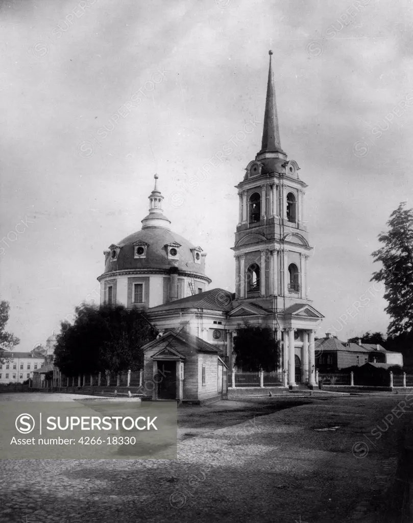 The Church of the Resurrection of Jesus at Pea Field in Moscow by Scherer, Nabholz & Co.  /Russian State Film and Photo Archive, Krasnogorsk/1881/Albumin Photo/Russia/Architecture, Interior