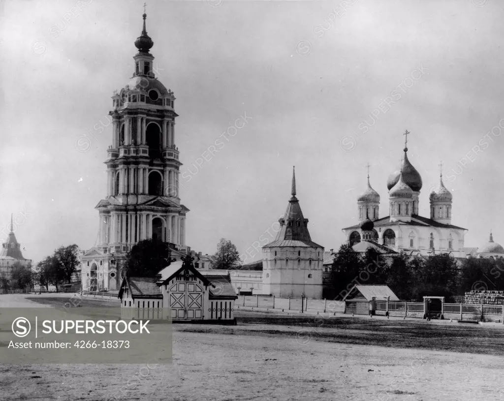 The New Saviour Monastery in Moscow by Scherer, Nabholz & Co.  /Russian State Film and Photo Archive, Krasnogorsk/1882/Albumin Photo/Russia/Architecture, Interior
