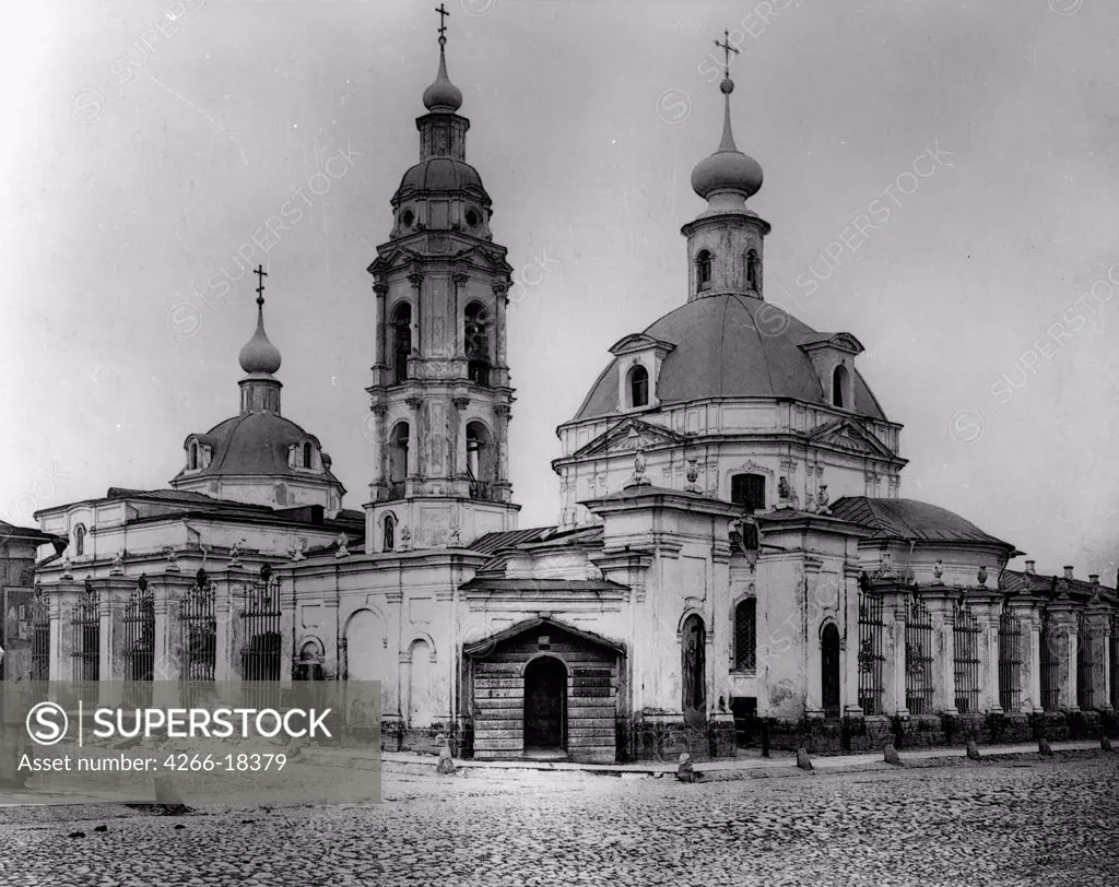 The Church of Saint Catherine in Moscow by Scherer, Nabholz & Co.  /Russian State Film and Photo Archive, Krasnogorsk/1882/Albumin Photo/Russia/Architecture, Interior