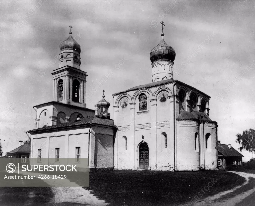 The Church of Nativity of the Most Holy Theotokos on Simonovo in Moscow by Scherer, Nabholz & Co.  /Russian State Film and Photo Archive, Krasnogorsk/1882/Albumin Photo/Russia/Architecture, Interior