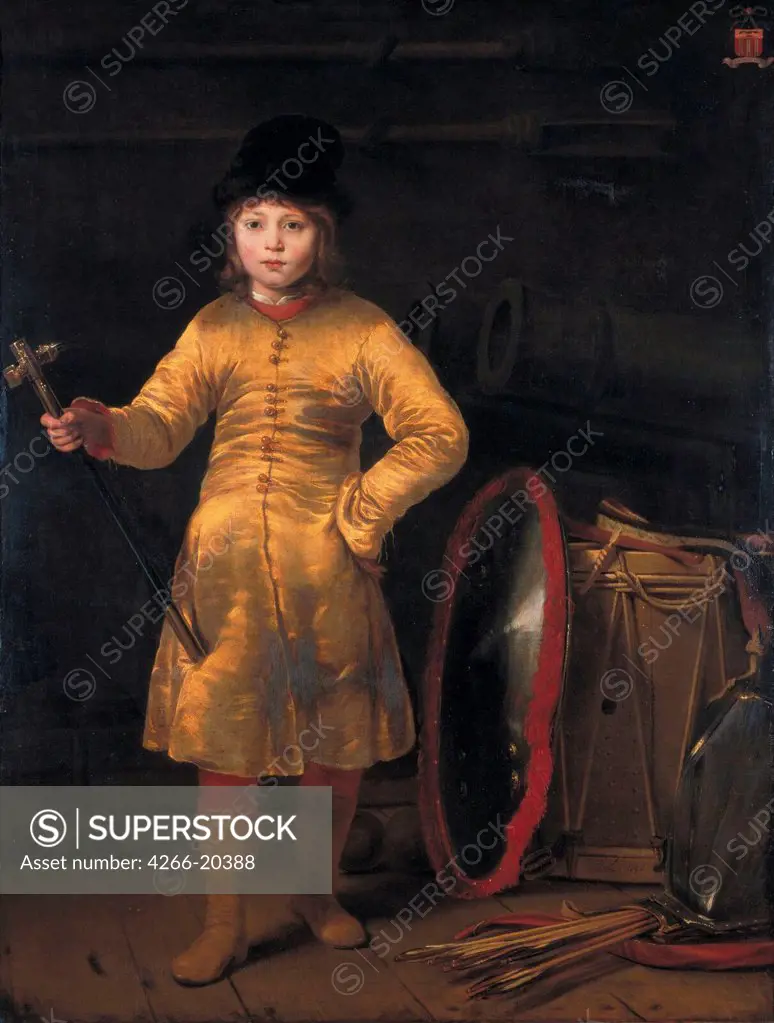 Otto van der Waeyen in a Polish costume by Bol, Ferdinand (1616-1680)/ Museum Boijmans Van Beuningen, Rotterdam/ 1656/ Holland/ Oil on canvas/ Baroque/ 158x120,5/ Portrait