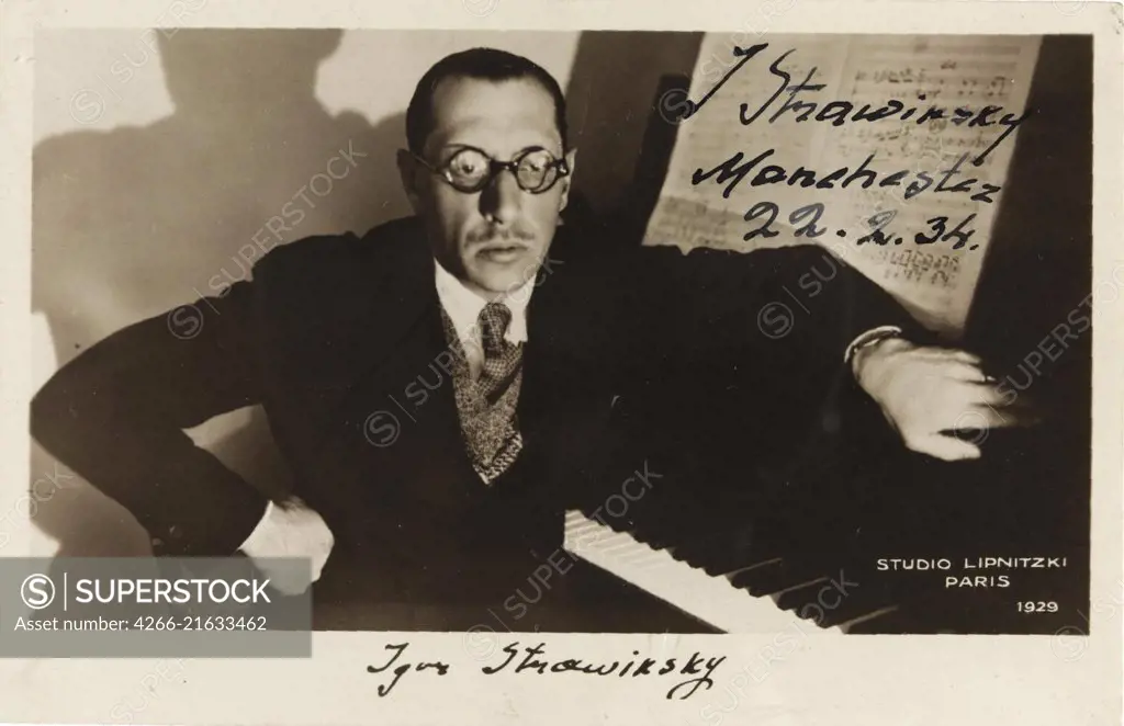 Igor Stravinsky, Paris, Lipnitzki, Boris (1897-1971)