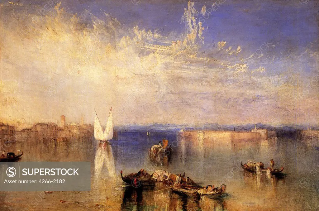 Boats by William Turner, oil on canvas, 1842, 1775-1851, United States of America, Ohio, The Toledo Museum of Art, 92x60