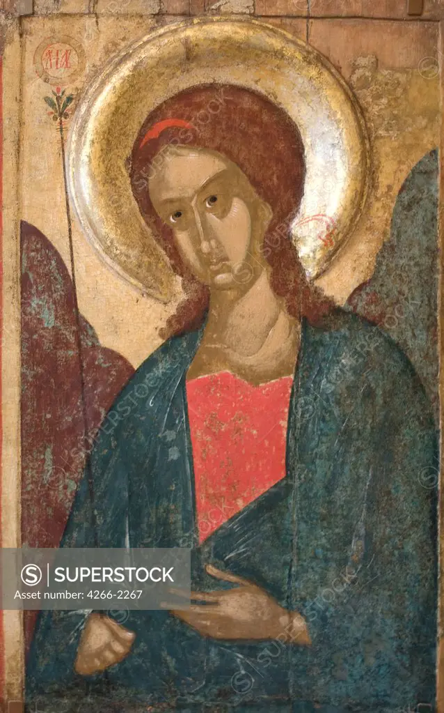 Russian icon, Tempera on panel, Early 15th century, Russia, St. Petersburg, State Russian Museum