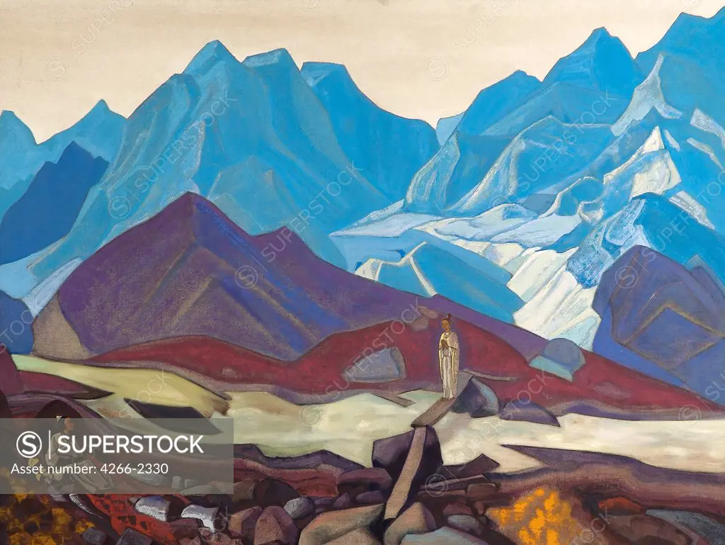 Roerich, Nicholas (1874-1947) Nicholas Roerich Museum, New York 1936 104x134,5 Tempera on canvas Symbolism Russia Mythology, Allegory and Literature 