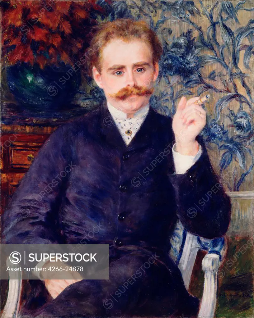 Albert Cahen d'Anvers by Renoir, Pierre Auguste (1841-1919) J. Paul Getty Museum, Los Angeles 1881 Oil on canvas 79,9x63,8 France Impressionism Portrait Painting