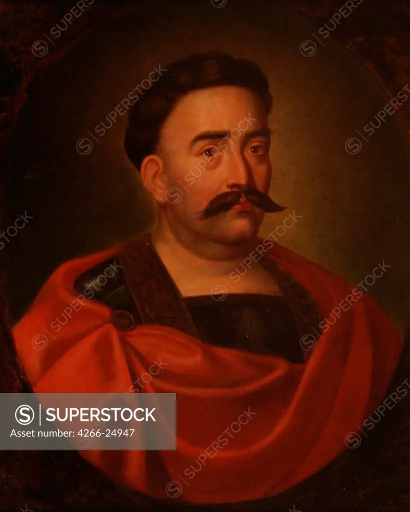 Portrait of John III Sobieski (1629-1696), King of Poland and Grand Duke of Lithuania by Anonymous   National Museum of Lithuania Second Half of the 17th cen. Oil on canvas Poland Baroque Portrait Painting