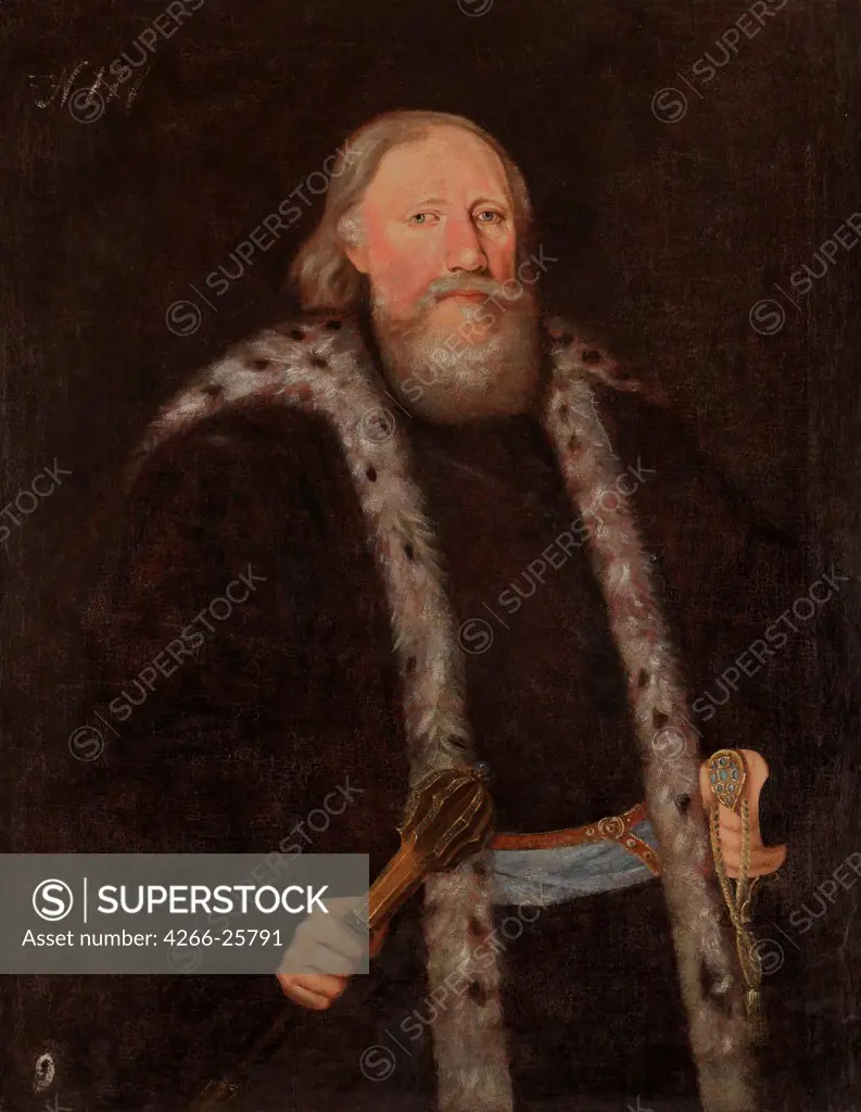 Portrait of Reichsfurst Mikolaj VII Radziwill (1546-1589) by Anonymous   National Museum of Lithuania Early 17th cen. Oil on canvas Poland Baroque Portrait Painting