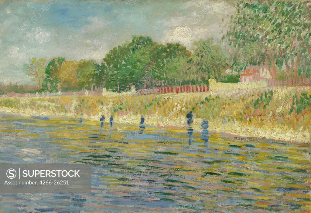 Bank of the Seine by Gogh, Vincent, van (1853-1890)  Van Gogh Museum, Amsterdam  1887  Holland  Oil on canvas  Painting  Landscape