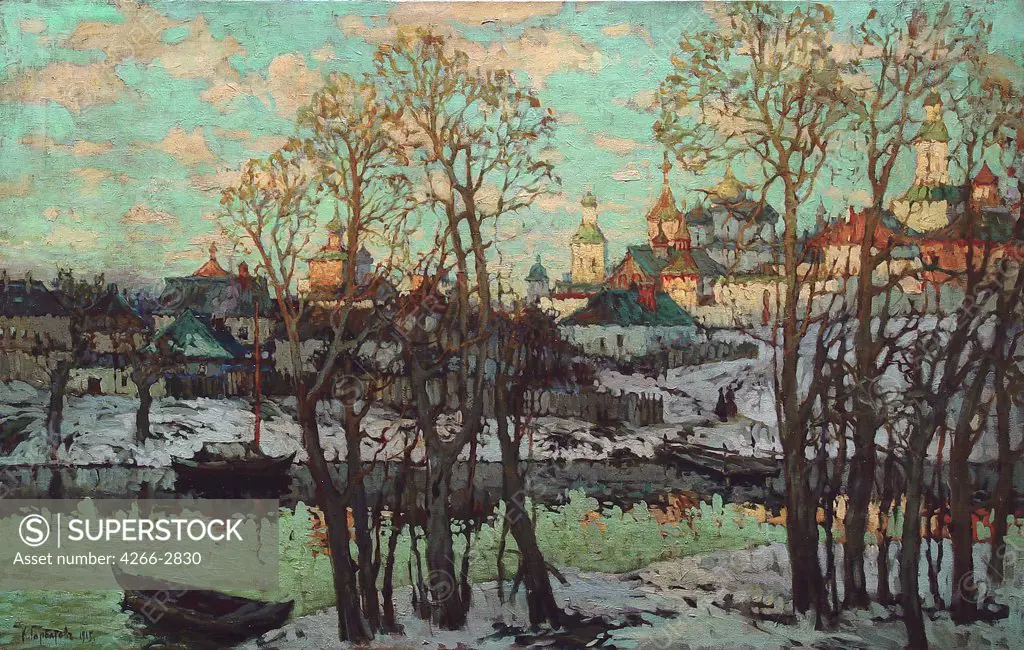 Gorbatov, Konstantin Ivanovich (1876-1945) Private Collection 1915 Oil on canvas Russian End of 19th - Early 20th cen. Russia 