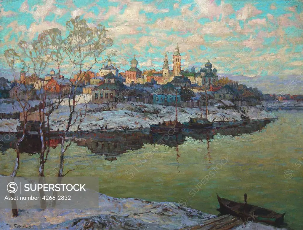 Gorbatov, Konstantin Ivanovich (1876-1945) Private Collection 1916 Oil on canvas Russian End of 19th - Early 20th cen. Russia 