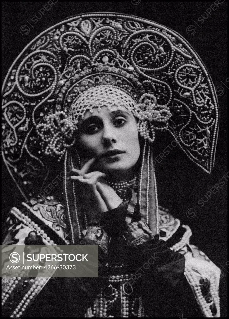 Anna Pavlova / Anonymous   / Photograph / 1911 / Russia / Private Collection / Portrait