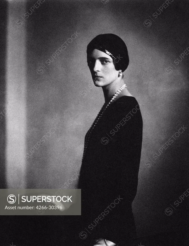Princess Irina Alexandrovna of Russia / Steichen, Edward (1879-1973) / Photograph / 1924 / Luxembourg / Private Collection / Portrait