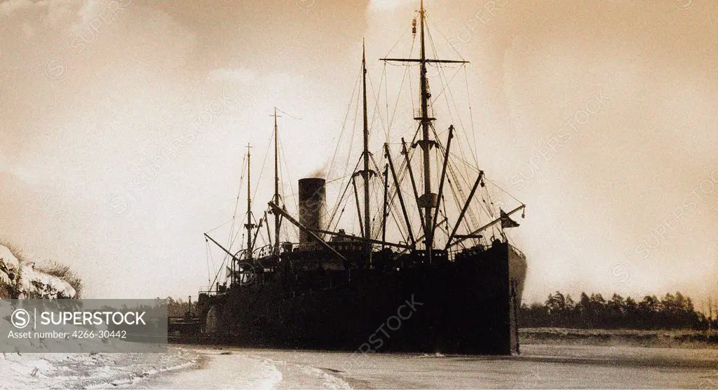 Russian armed transport ship 'Irtysh' / Anonymous   / Photograph / 1904 / Russia / State Central Museum of Contemporary History of Russia, Moscow / History